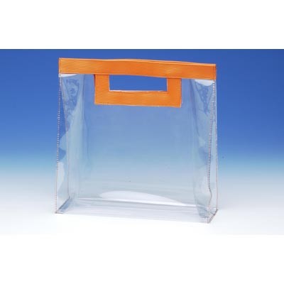 투명사각비치백