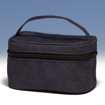 데님 타원형파우치